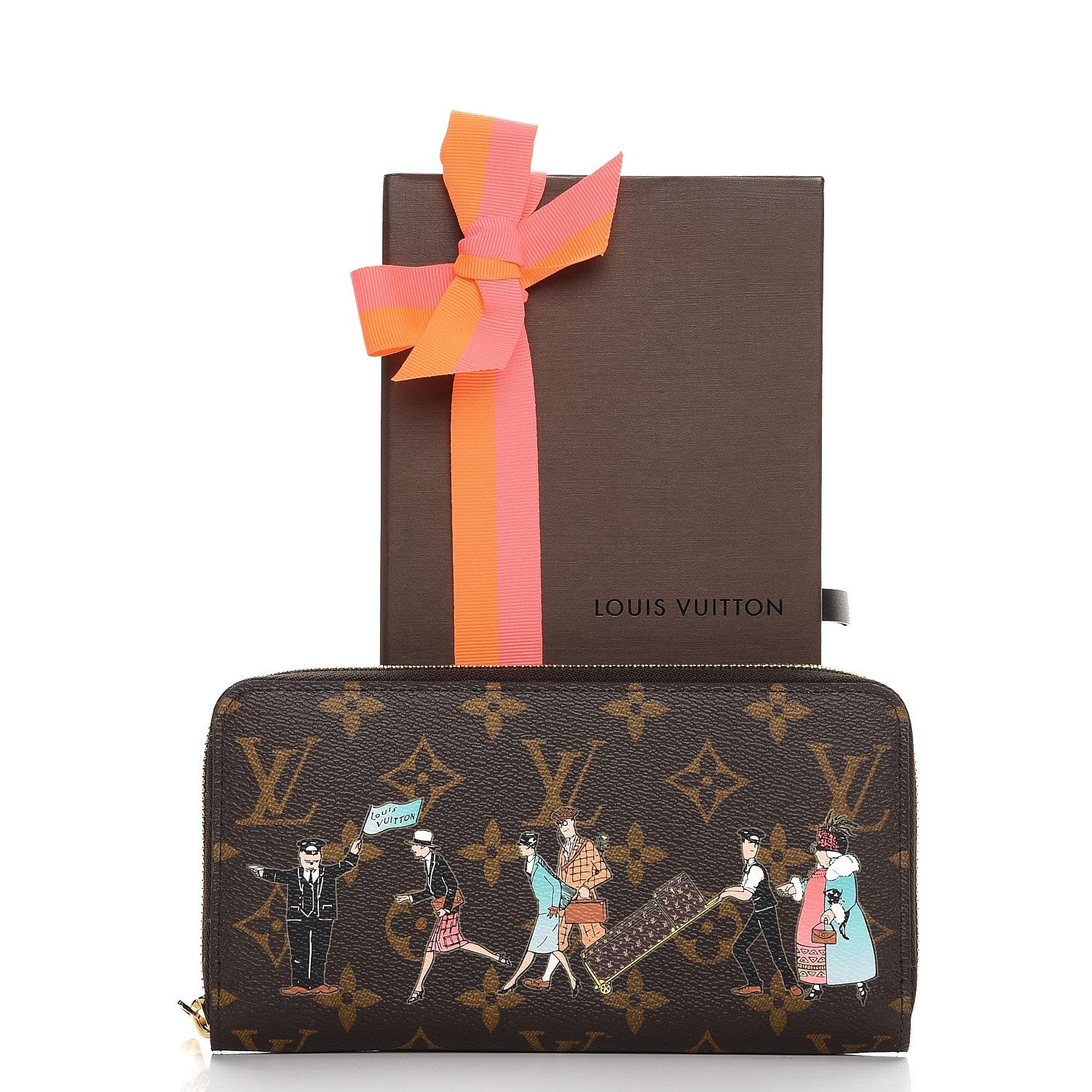 Louis Vuitton Monogram Illustre Zippy Wallet Rose 8 of 8