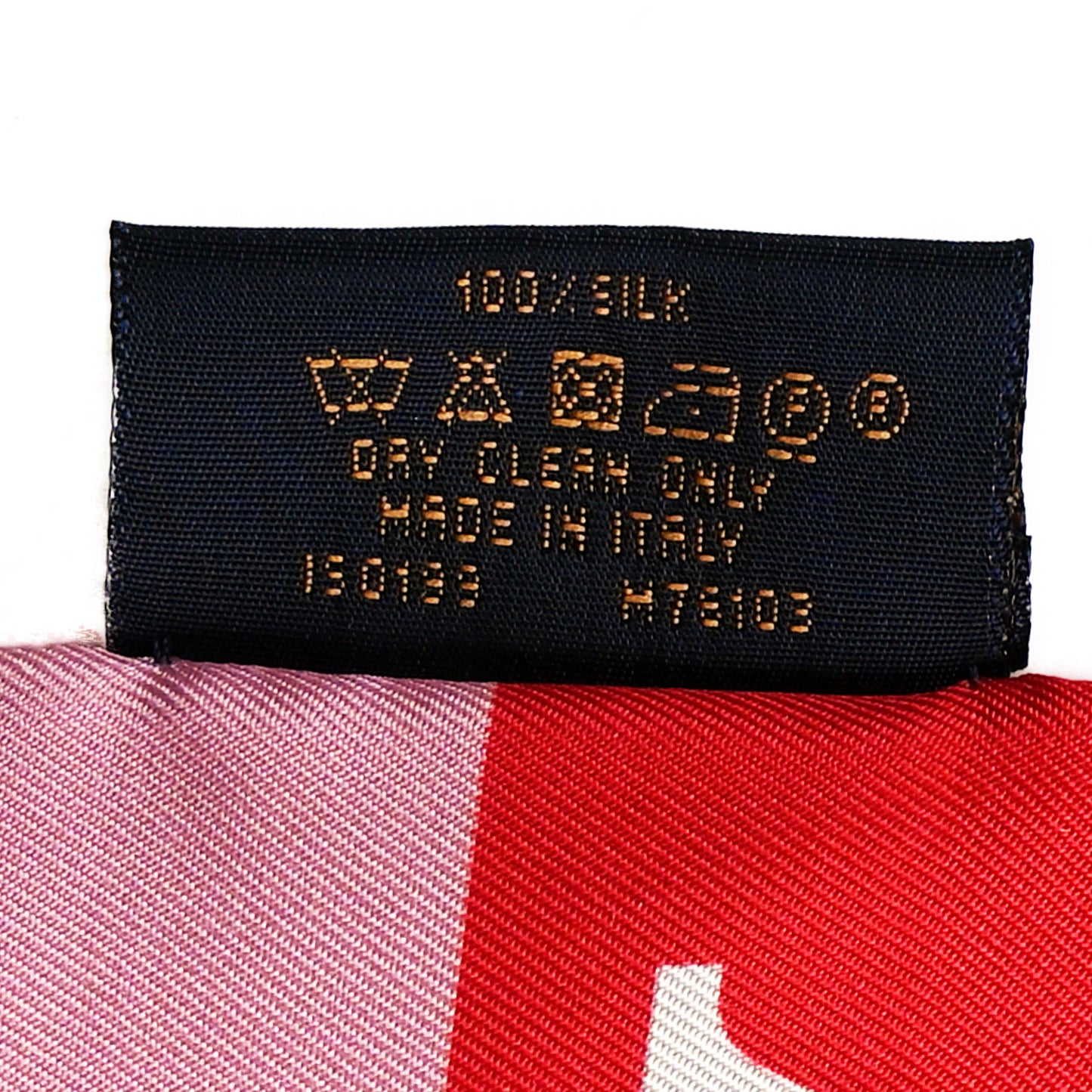 Silk Monogram Giant Confidential Bandeau Red