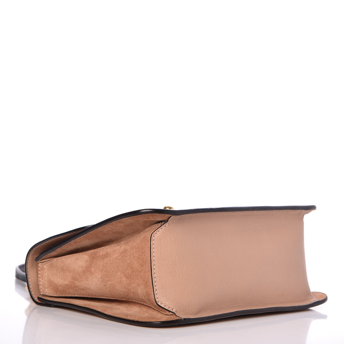 Goatskin Medium Mily Shoulder Bag Biscotti Beige