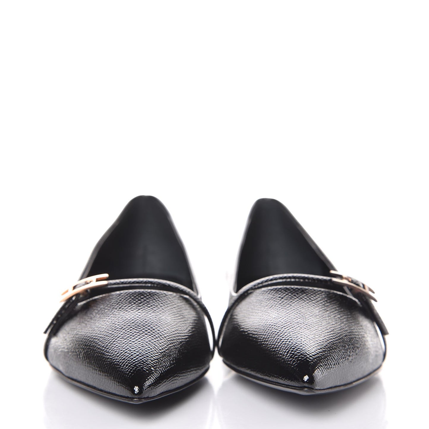 Patent Epsom Laura Ballerina Flats 38.5 Black
