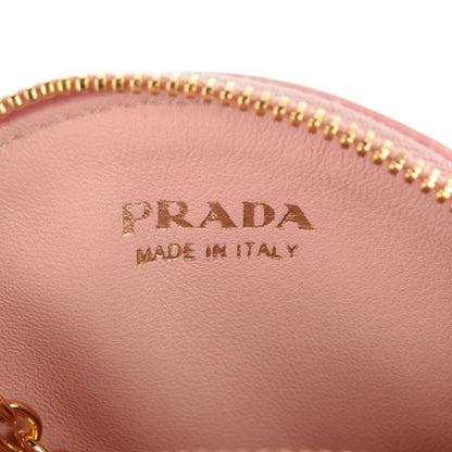 Prada Saffiano Metal Coin Purse Orchidea 5 of 7