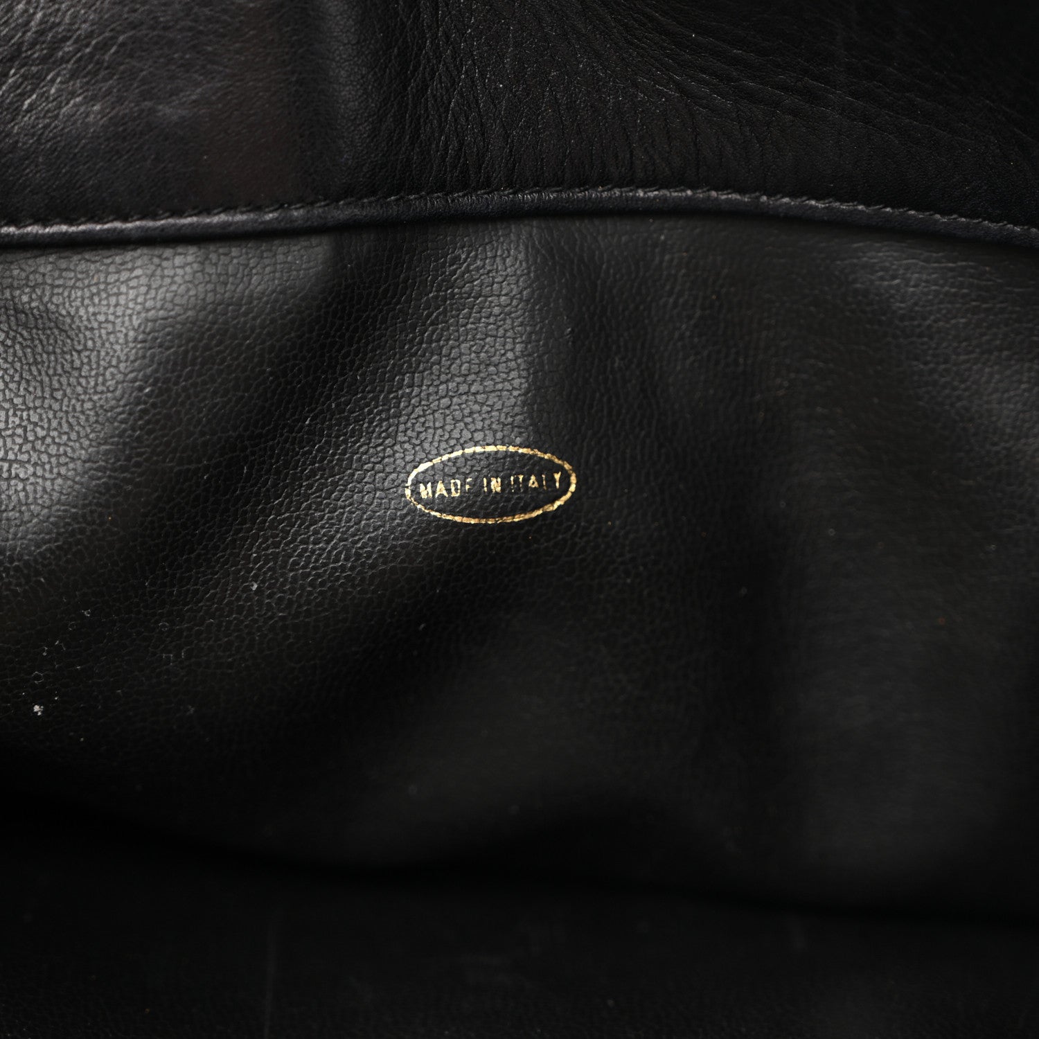 Chanel Lambskin Quilted Shopping Tote Black 9 of 13