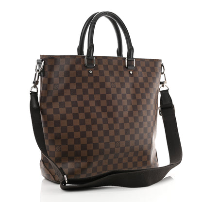 Louis Vuitton Damier Ebene Jake Tote 2 of 10