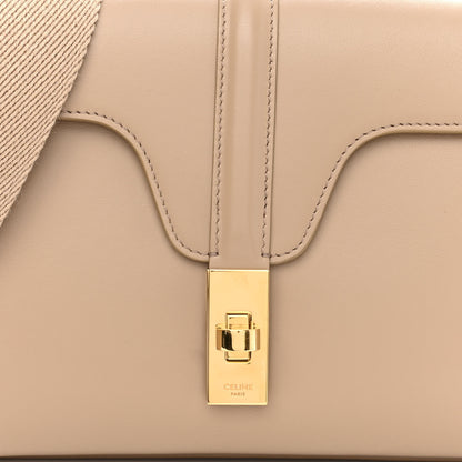 Celine Smooth Calfskin Teen Soft 16 Shoulder Bag Safari 6 of 8