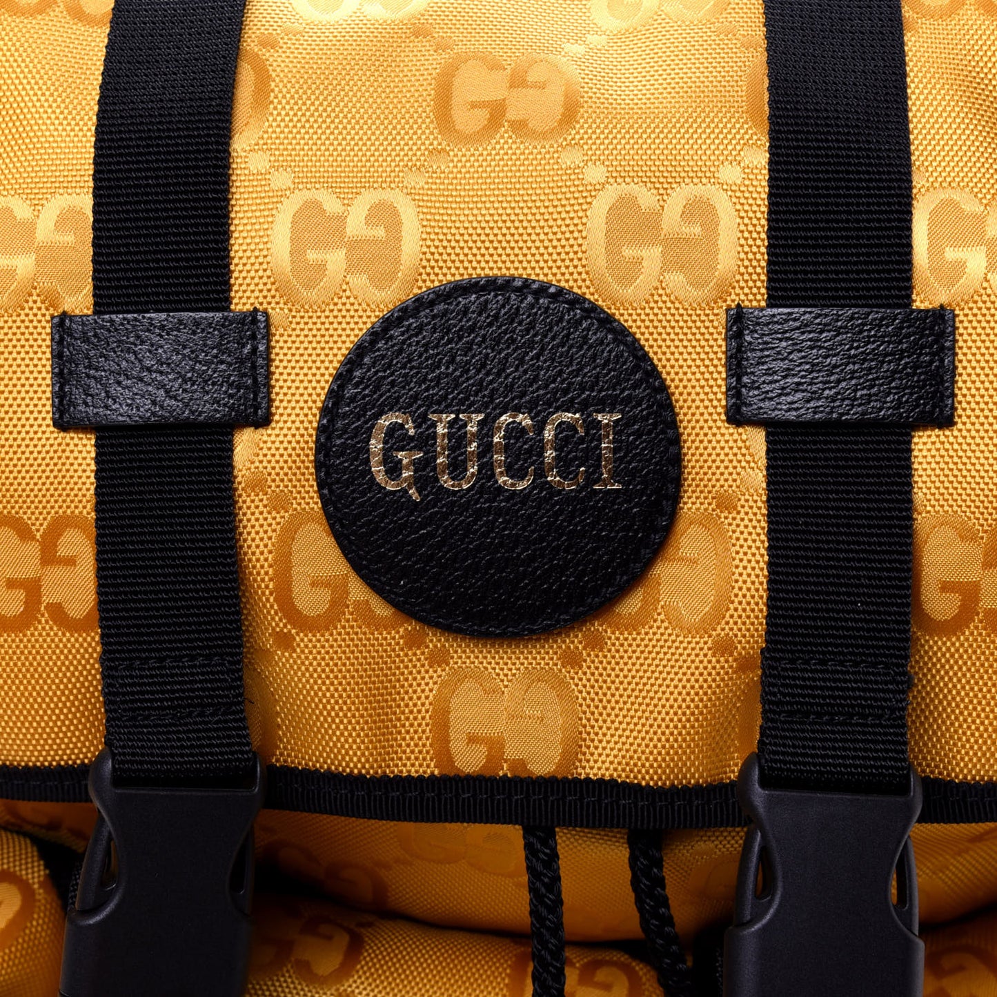 Econyl Nylon Monogram Off The Grid Utility Pocket Backpack Crop Black