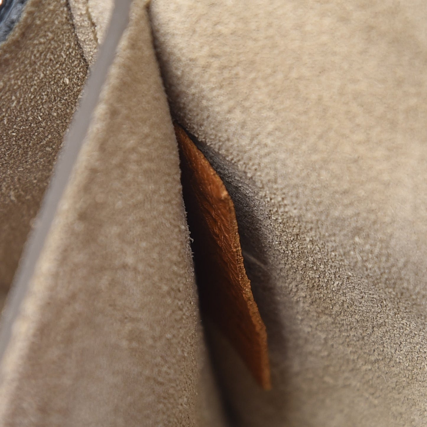 Grained Lambskin Mini Drew Shoulder Bag Caramel