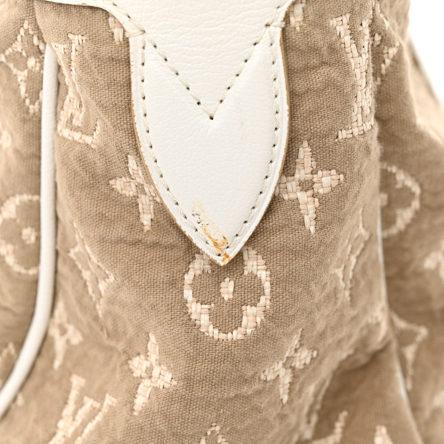Monogram Sabbia Cabas GM White