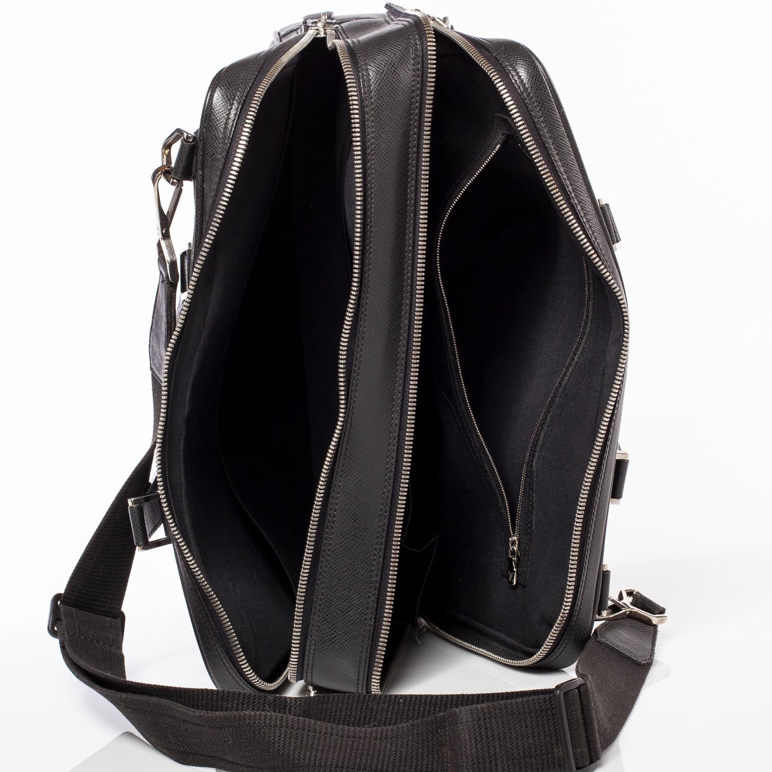 Louis Vuitton Taiga Alexander Briefcase Slate 9 of 9