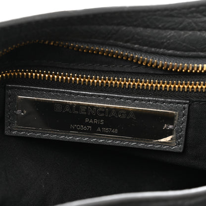 Balenciaga Agneau Classic Gold Hardware City Gris Fossile 6 of 10