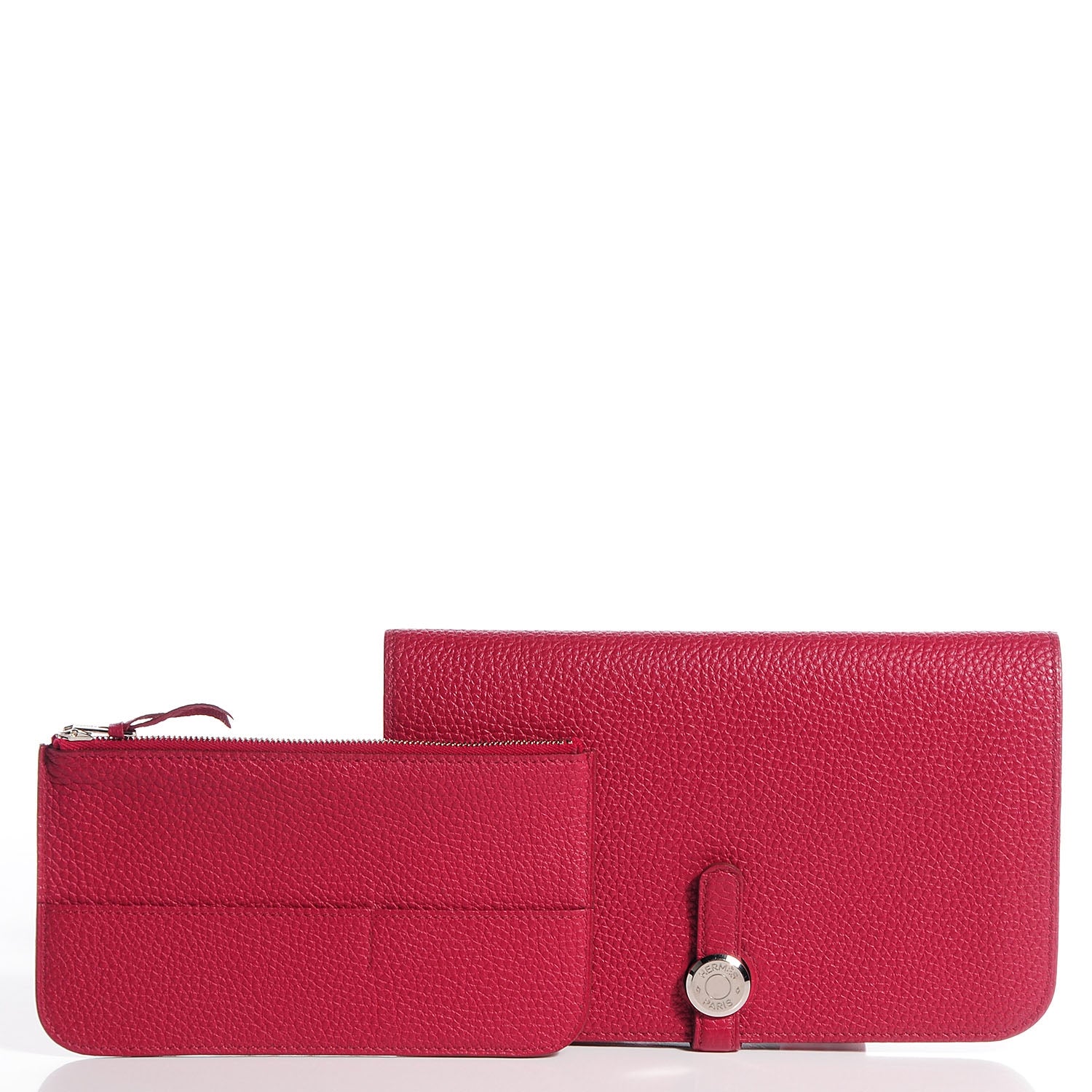 Hermes Togo Dogon Duo Wallet Rubis 14 of 14