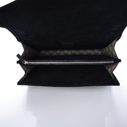 Gucci GG Supreme Monogram Medium Dionysus Shoulder Bag Black 6 of 9