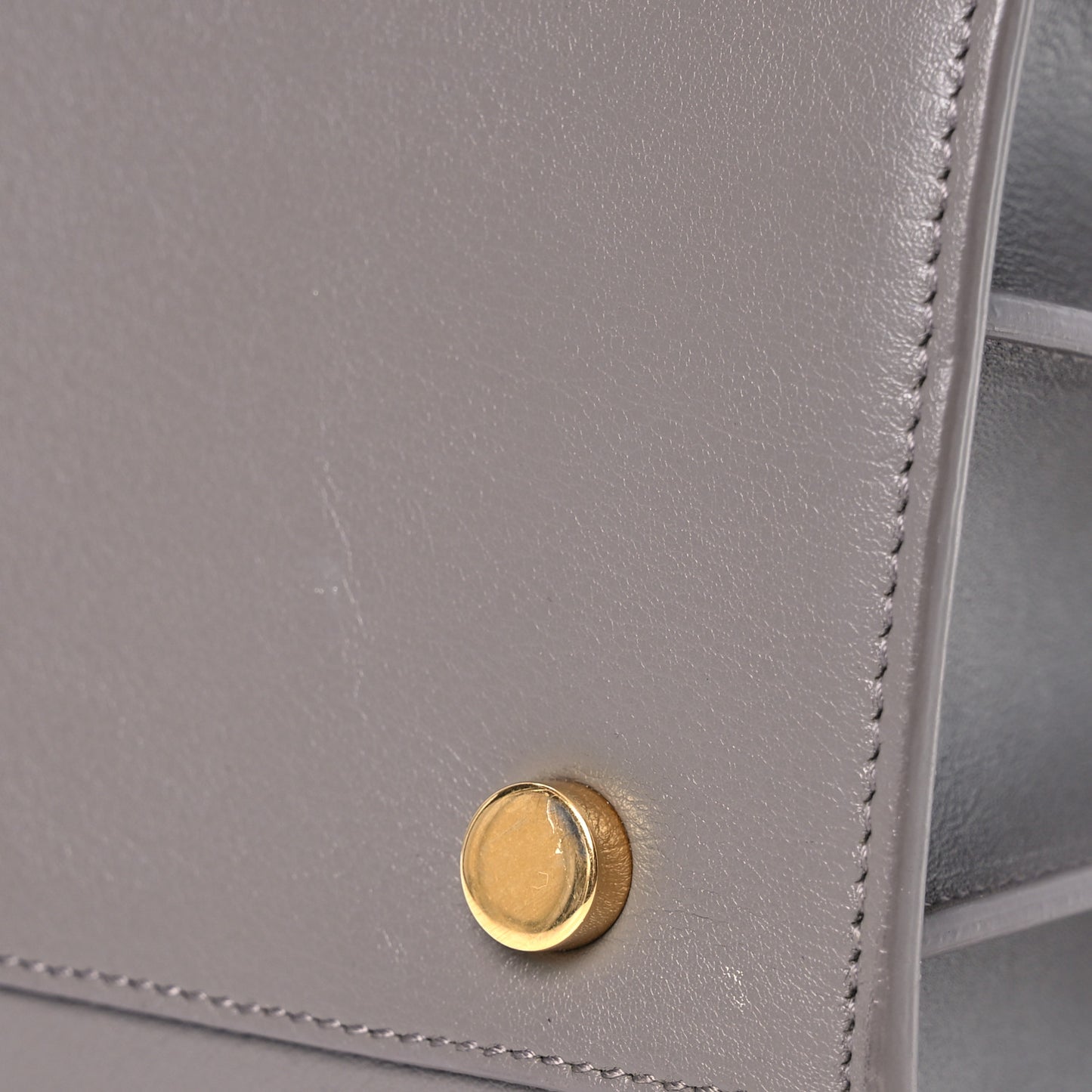 Calfskin Small Sac De Jour Fog