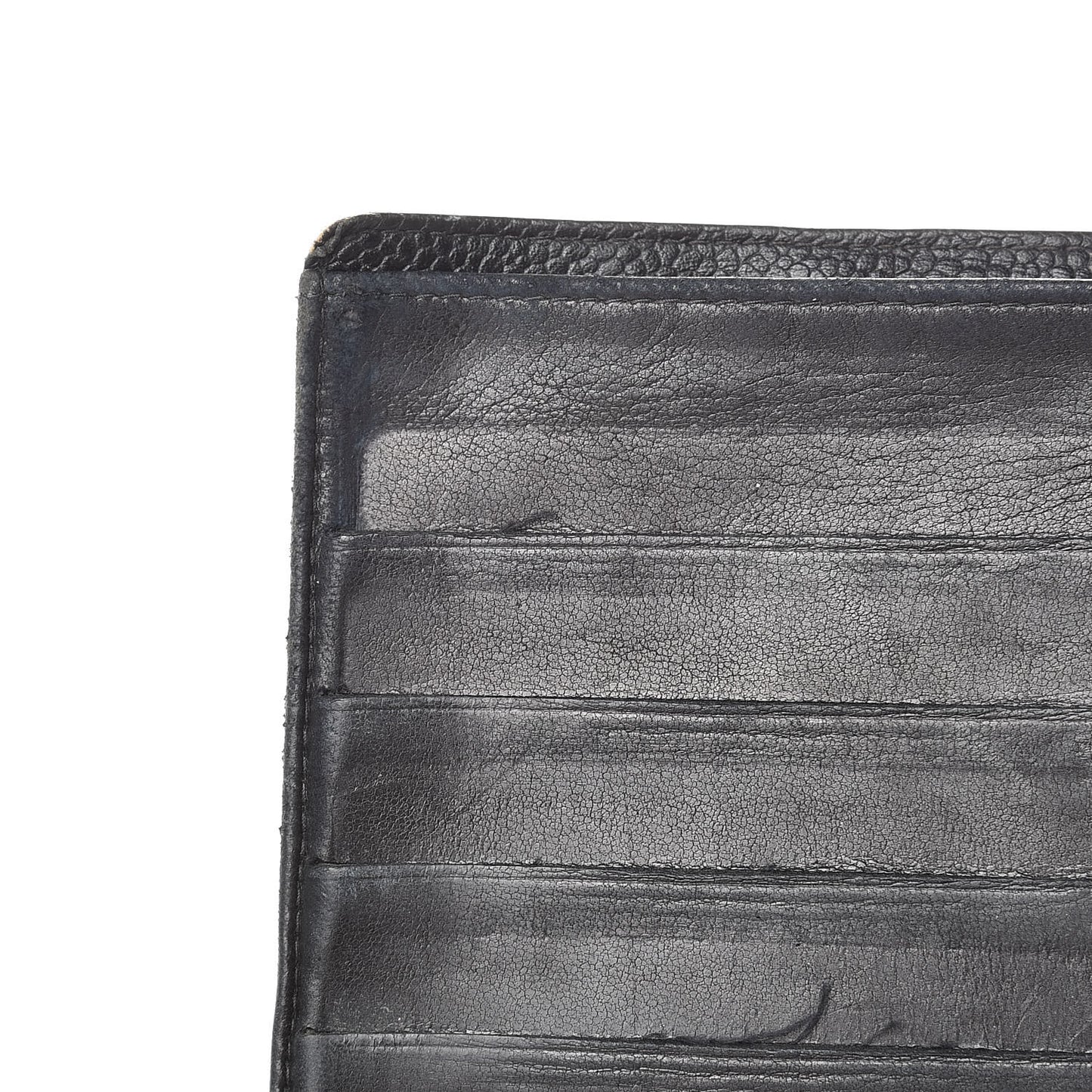 Caviar Timeless CC French Wallet Black