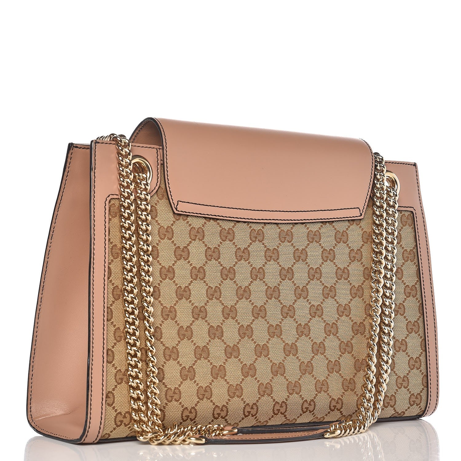 Gucci Monogram Large Emily Chain Shoulder Bag Light Pink 4 of 11