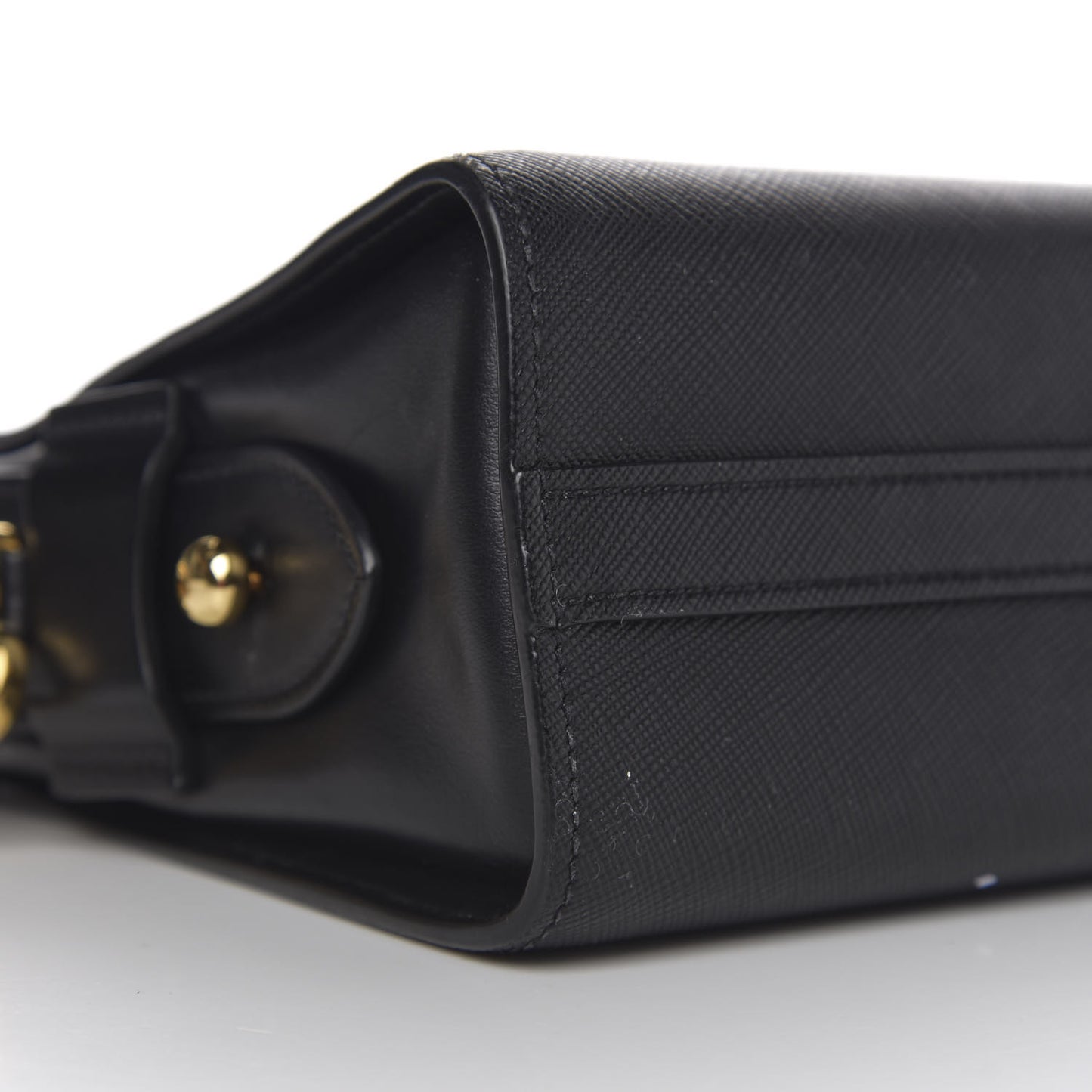 Saffiano Esplanade Crossbody Bag Black