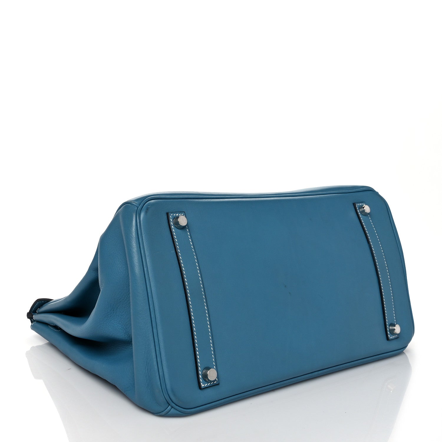 Hermes Swift Birkin 35 Blue Jean 4 of 16
