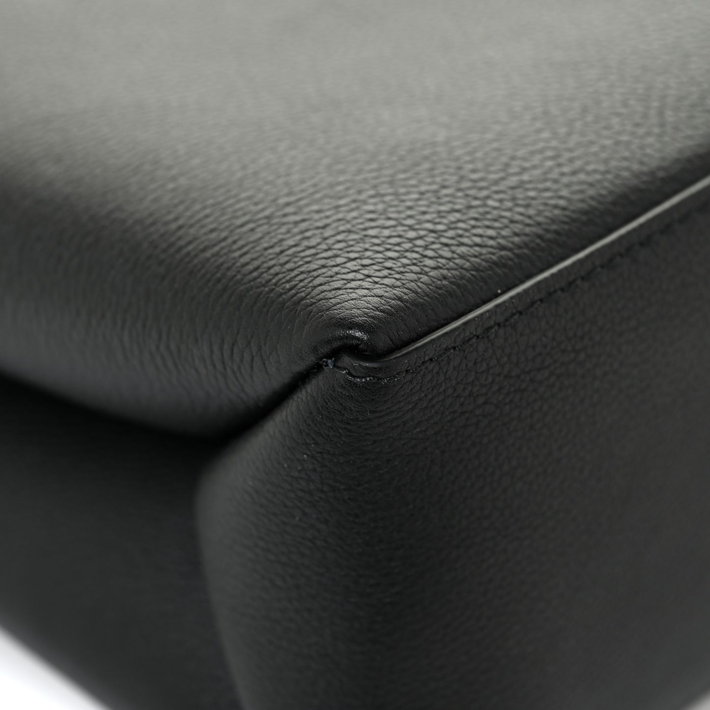 Soft Calfskin My Lockme Top Handle Black