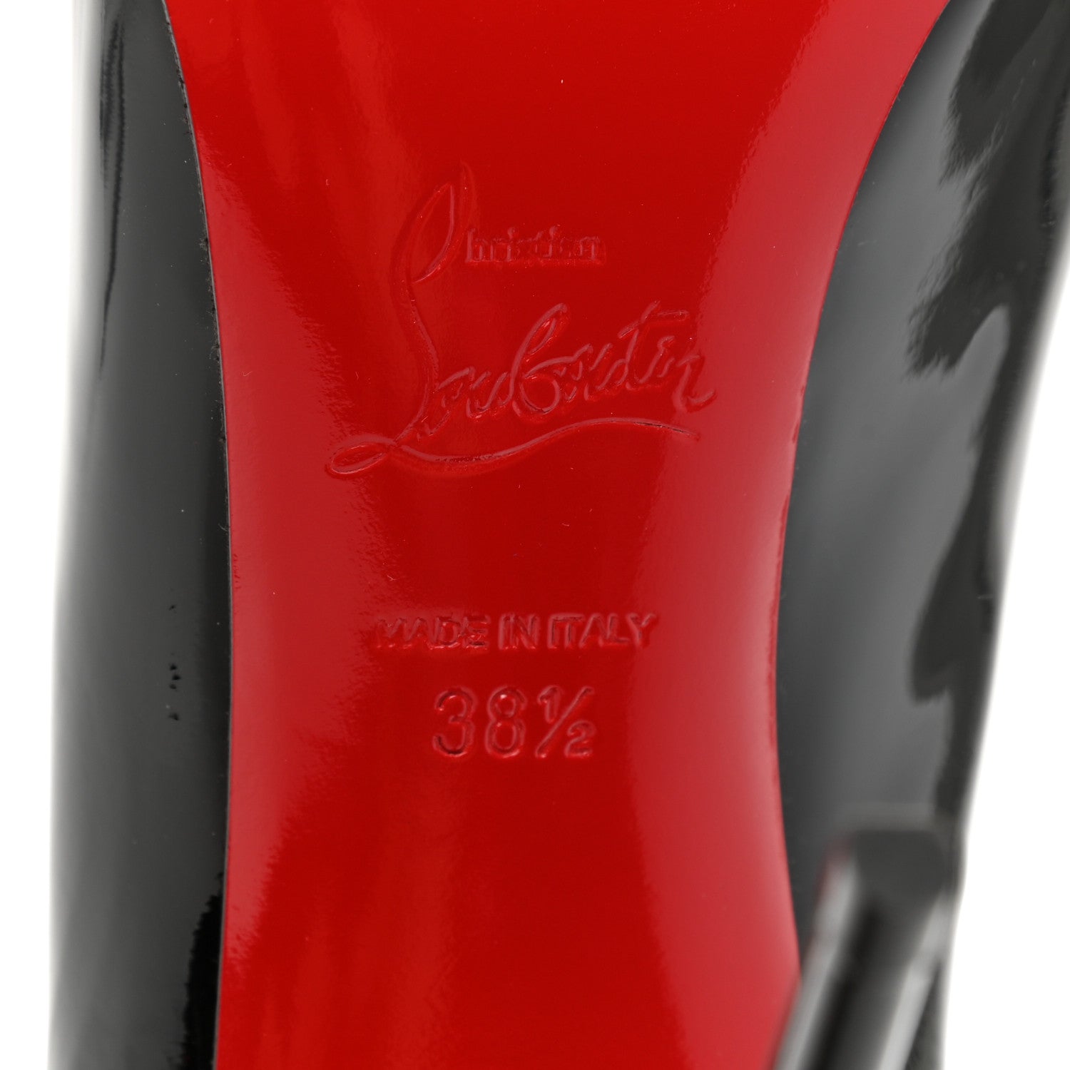 Christian Louboutin Patent So Kate 120 Pumps 38.5 Black 6 of 12