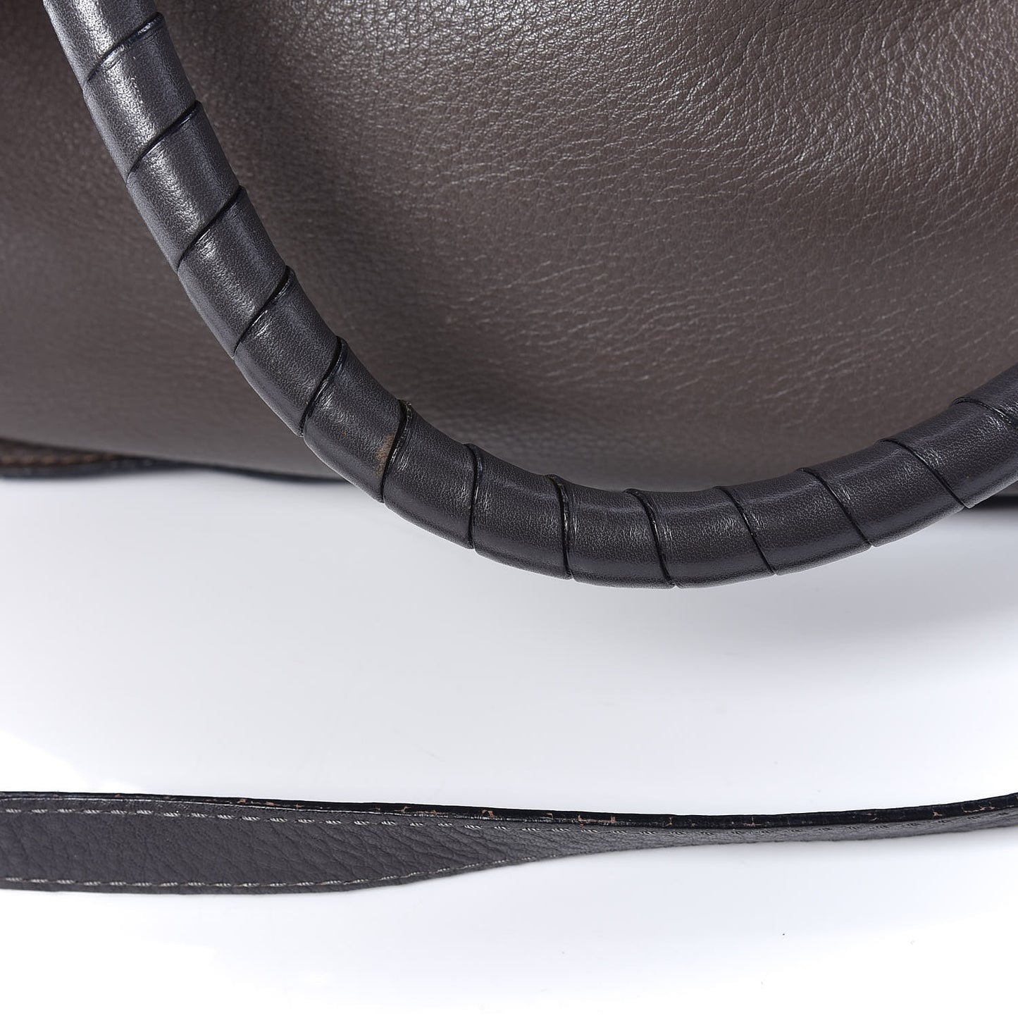 Calfskin Medium Marcie Satchel Ash