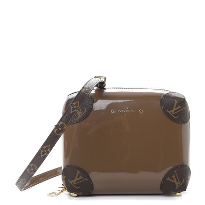 Louis Vuitton Patent Calfskin Miroir Venice Vert Bronze 1 of 8