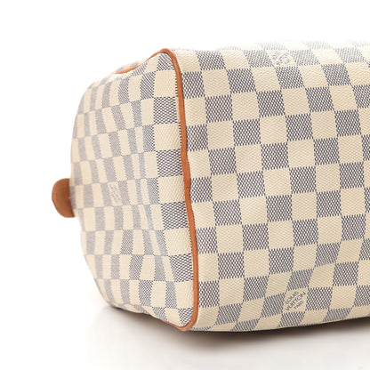 Louis Vuitton Damier Azur Speedy 35 5 of 9