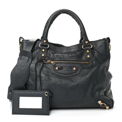Balenciaga Agneau Giant 12 Gold Hardware Velo Anthracite 1 of 9