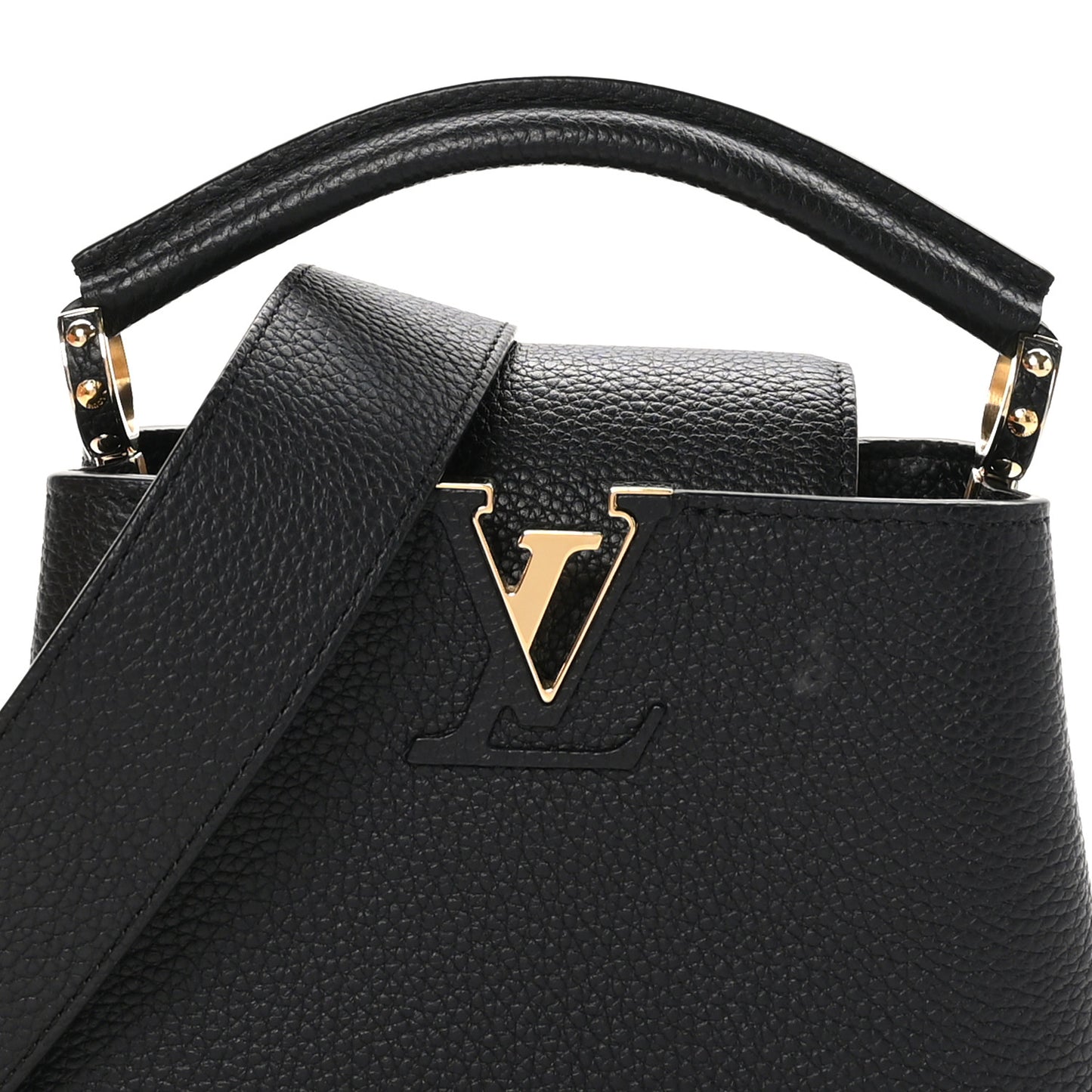 Taurillon Mini Capucines Black