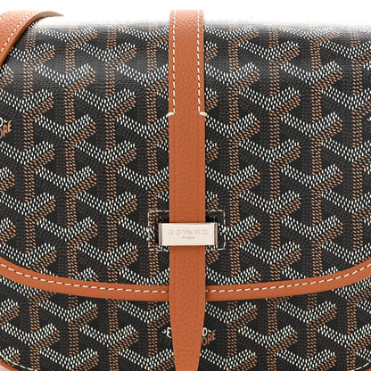 Goyard Goyardine Belvedere II PM Messenger Bag Black Gold 7 of 9