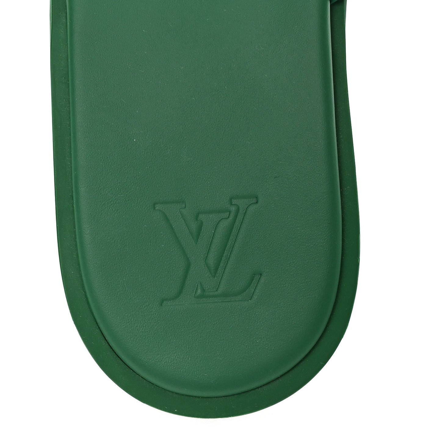 Damier Calfskin Mens LV Oasis Mules 12 Green