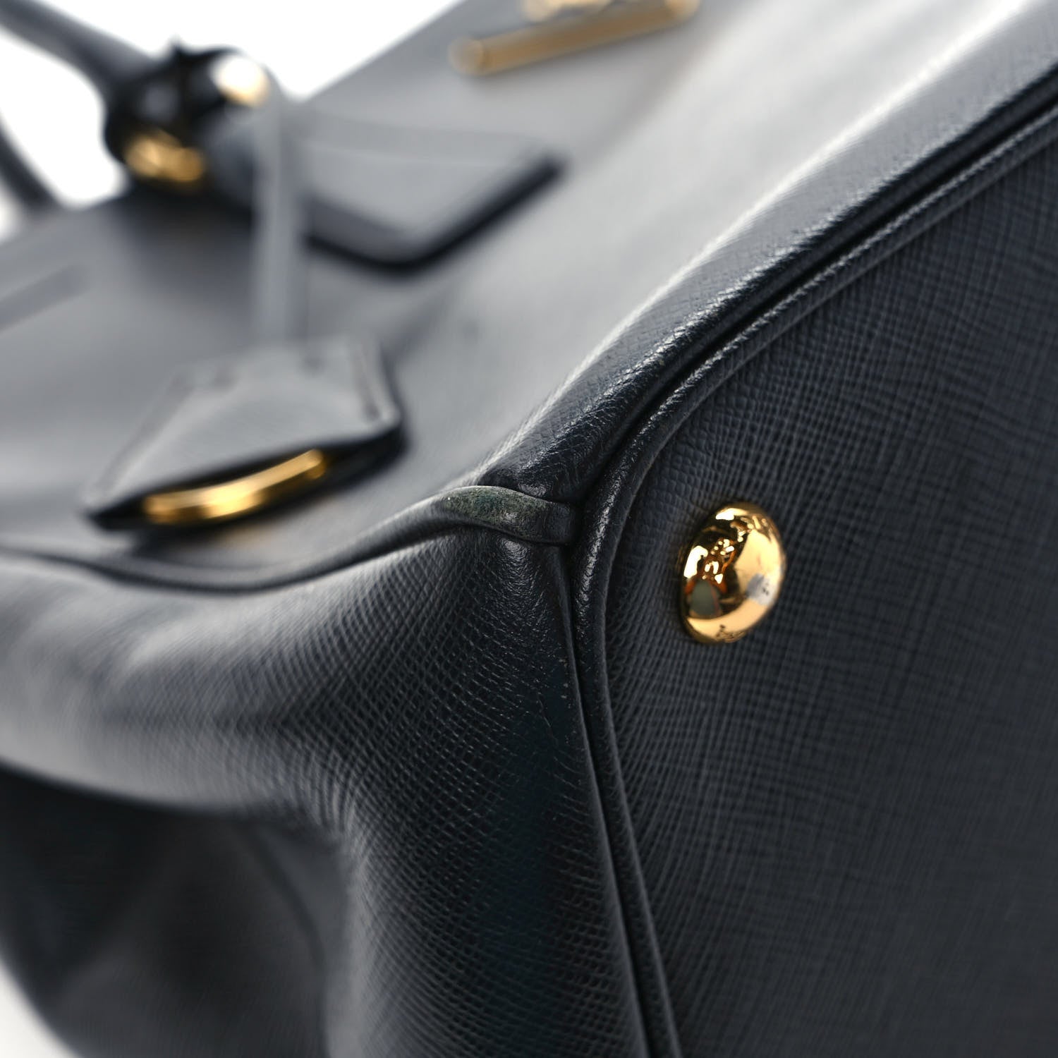 Prada Saffiano Medium Galleria Double Zip Tote Black 10 of 14