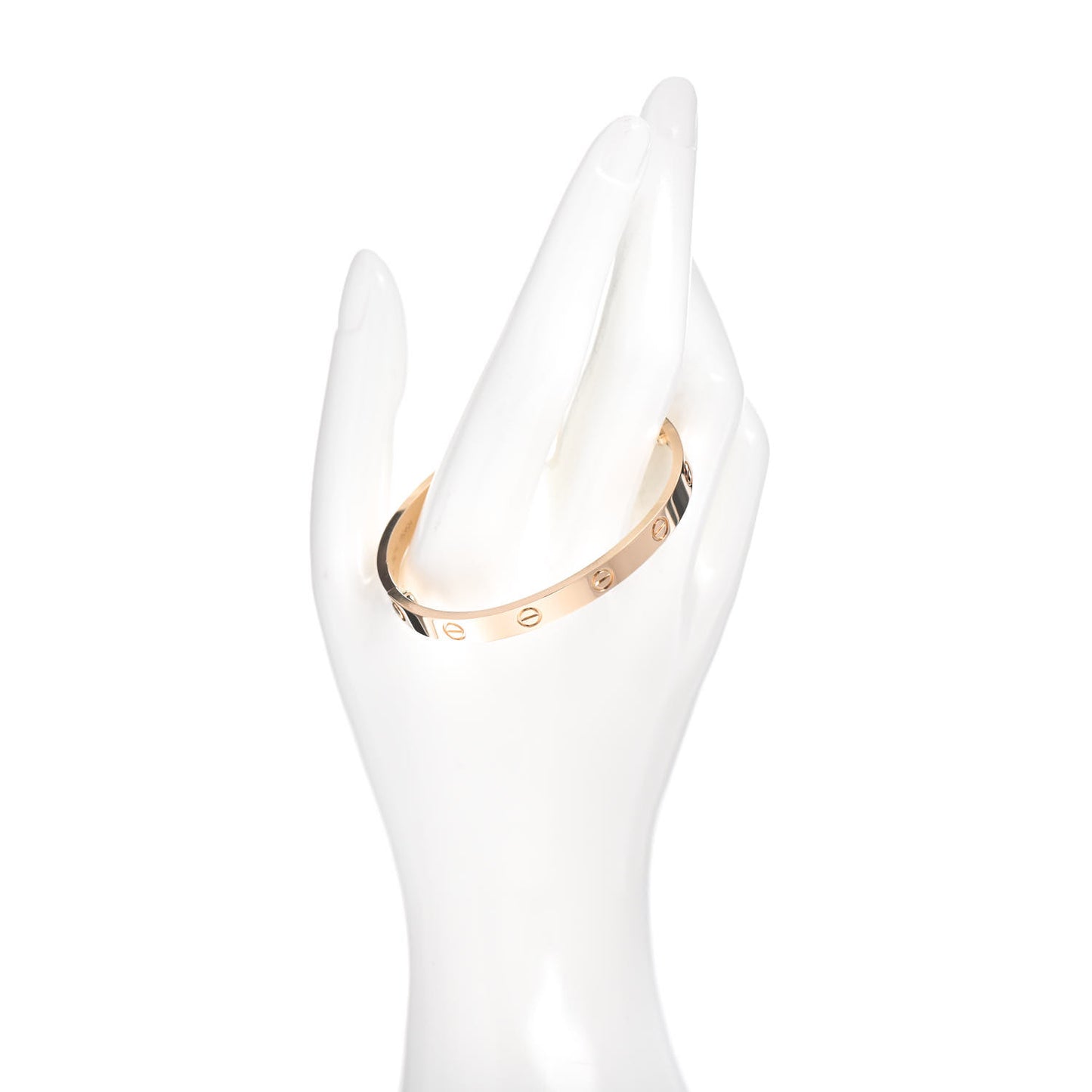 18K Yellow Gold LOVE Bracelet 17