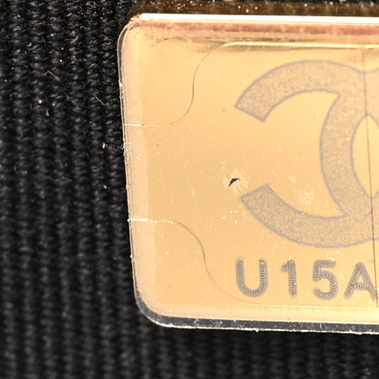 Chanel Caviar Quilted Studded CC Wallet on Chain WOC Black 8 of 12