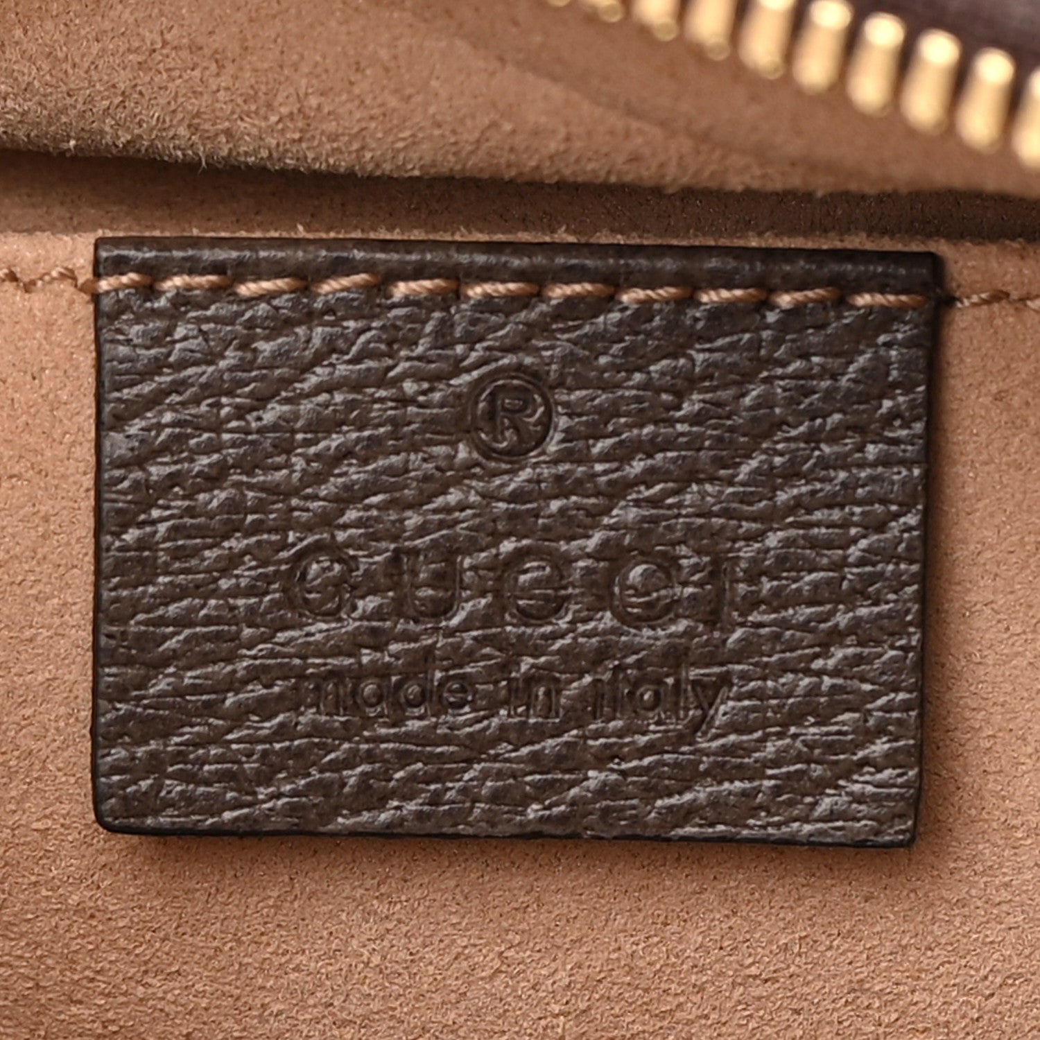 Gucci GG Supreme Monogram Mini Ophidia Top Handle Shoulder Bag Brown 6 of 12