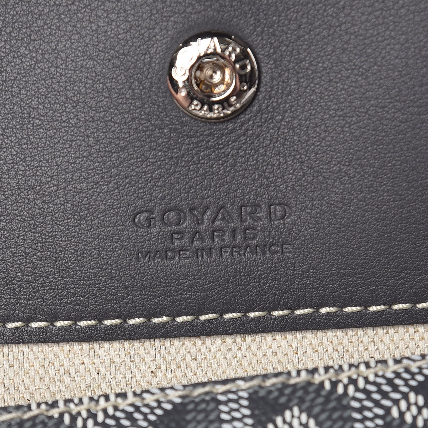 Goyard Goyardine Saint Louis GM Grey 8 of 12