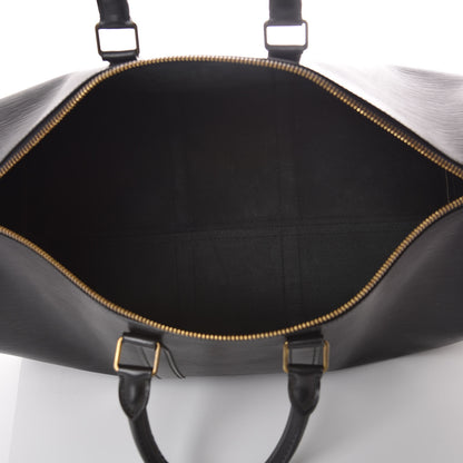 Louis Vuitton Epi Keepall 45 Black 7 of 14