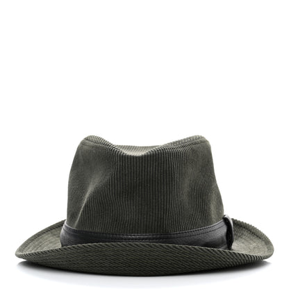 Hermes Corduroy Trilby 55 Hat 56 6 of 9
