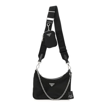 Prada Nylon Re-Edition 2005 Shoulder Bag Black 1 of 12
