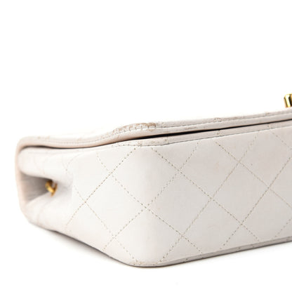 Chanel Lambskin Quilted Small Single Flap White 6 of 19