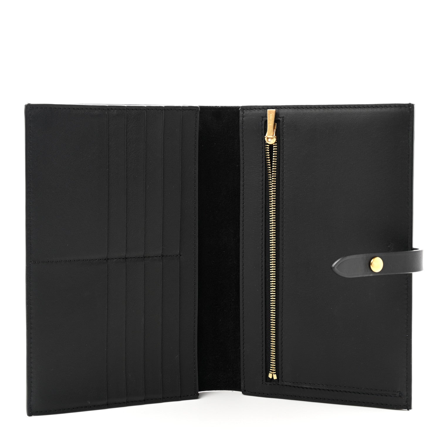 Celine Lizard Calfskin Large Multifunction Strap Wallet Natural 5 of 10