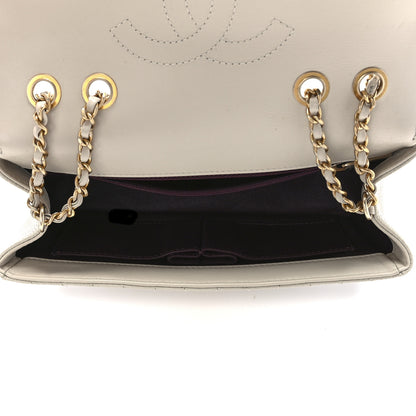Chanel Caviar Quilted Small CC Filigree Flap Light Beige 5 of 11