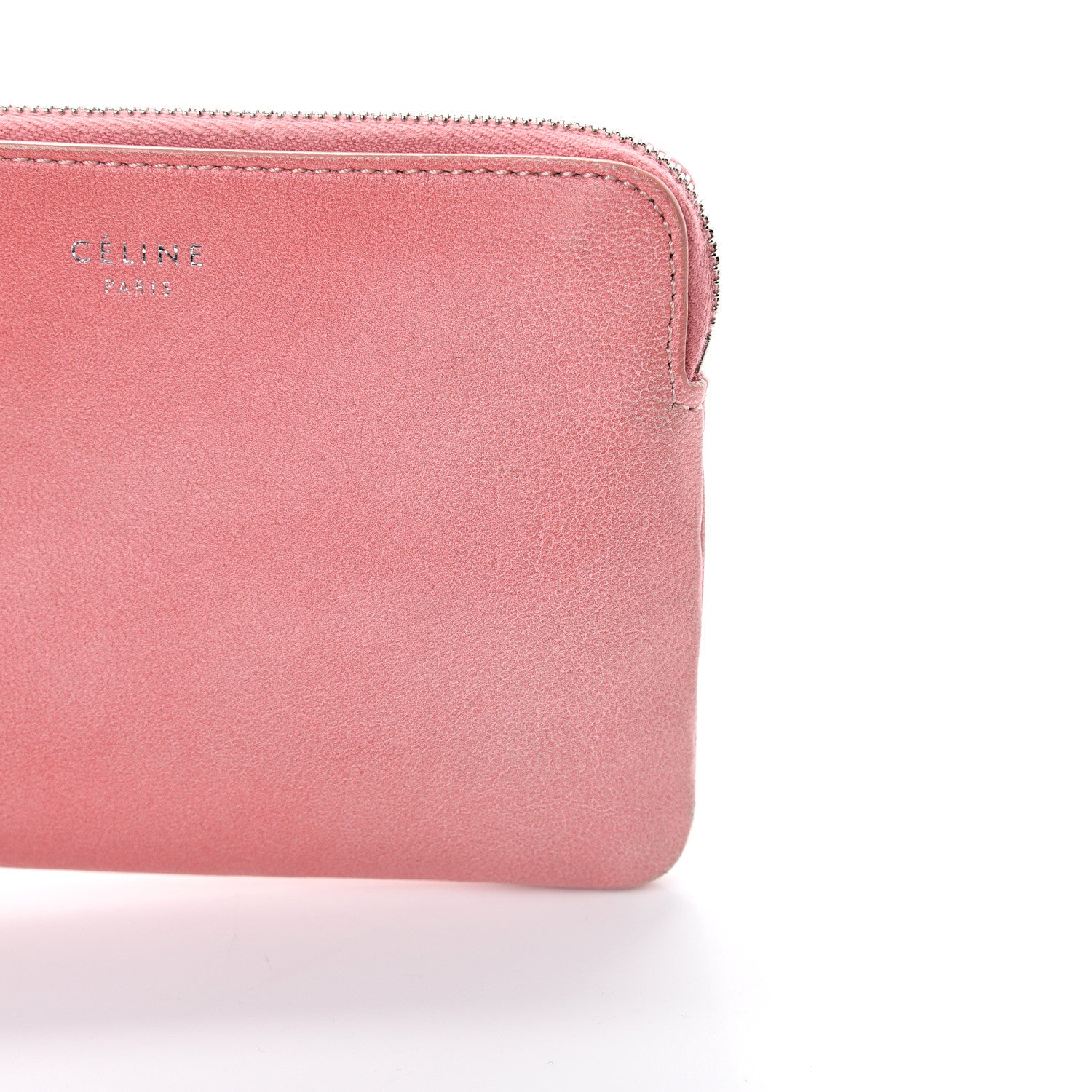 Celine Lambskin Solo Coin Card Case Cloudy 10 of 11