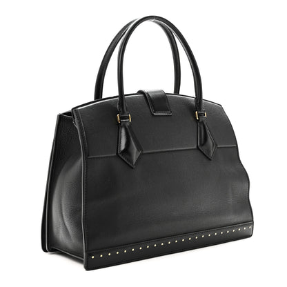 Louis Vuitton Taurillon Cour Marly MM Black 3 of 9