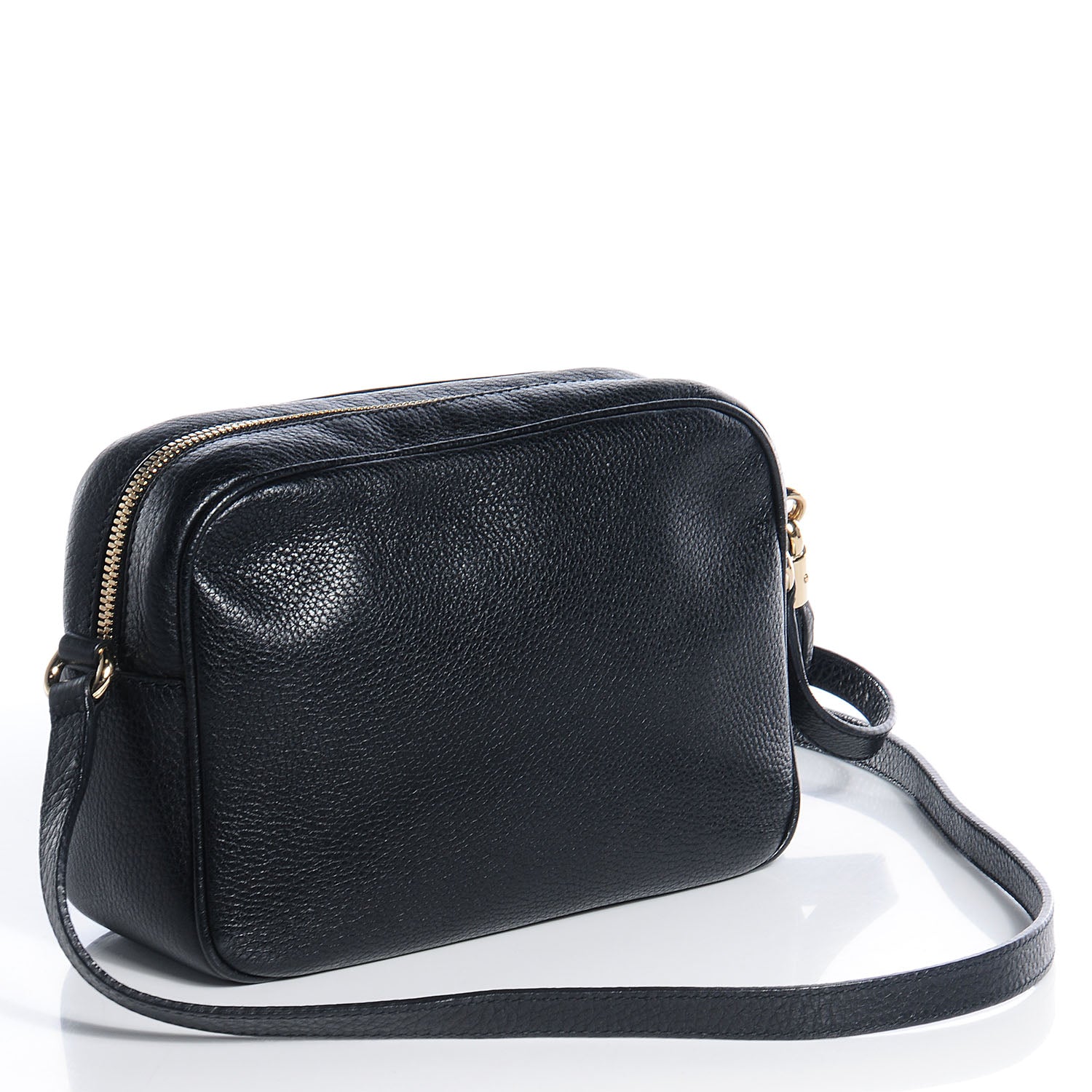 Gucci Pebbled Calfskin Small Soho Disco Bag Black 3 of 7