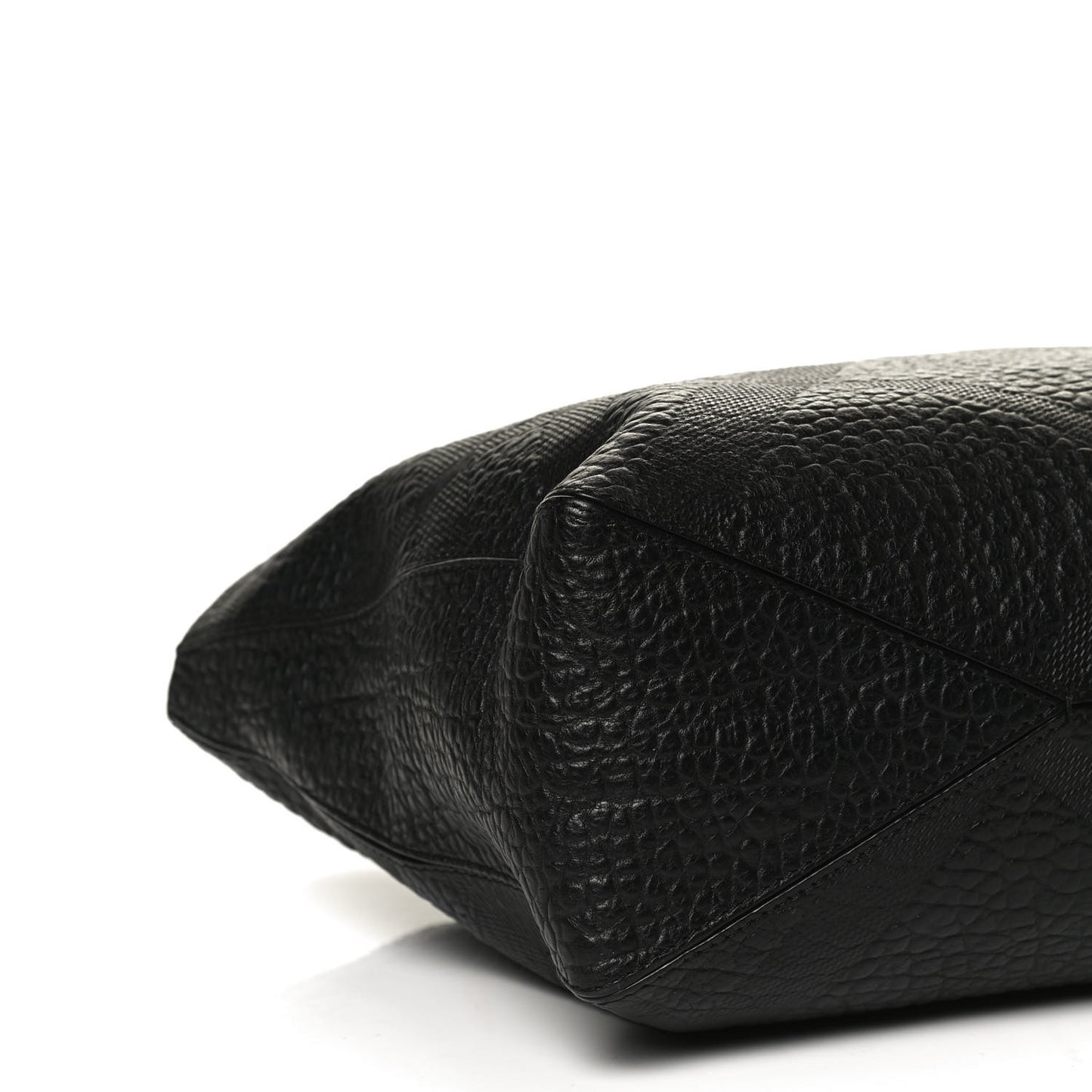 Signature Grain Medium Dewsbury Tote Black