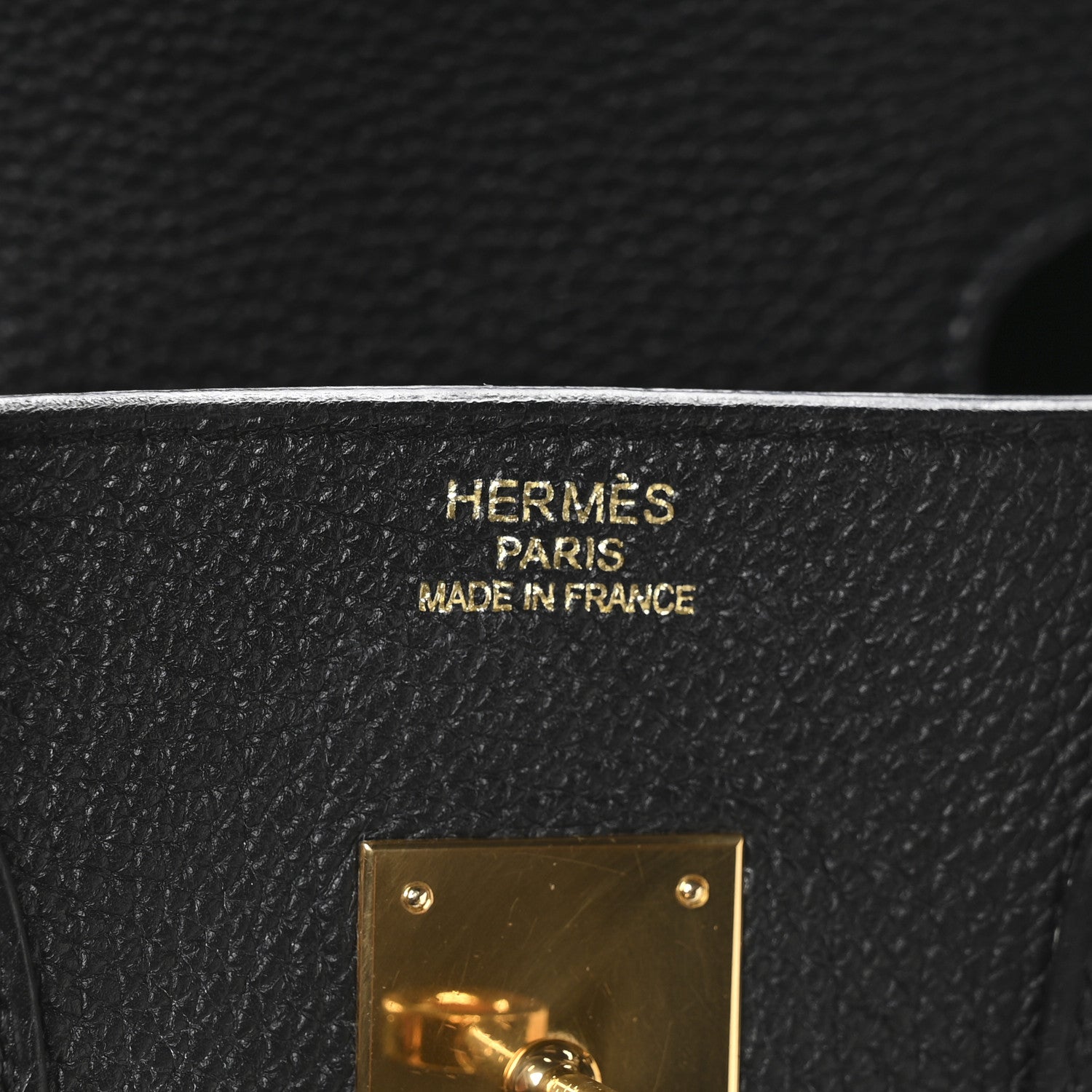 Hermes Togo Birkin 35 Black 6 of 10