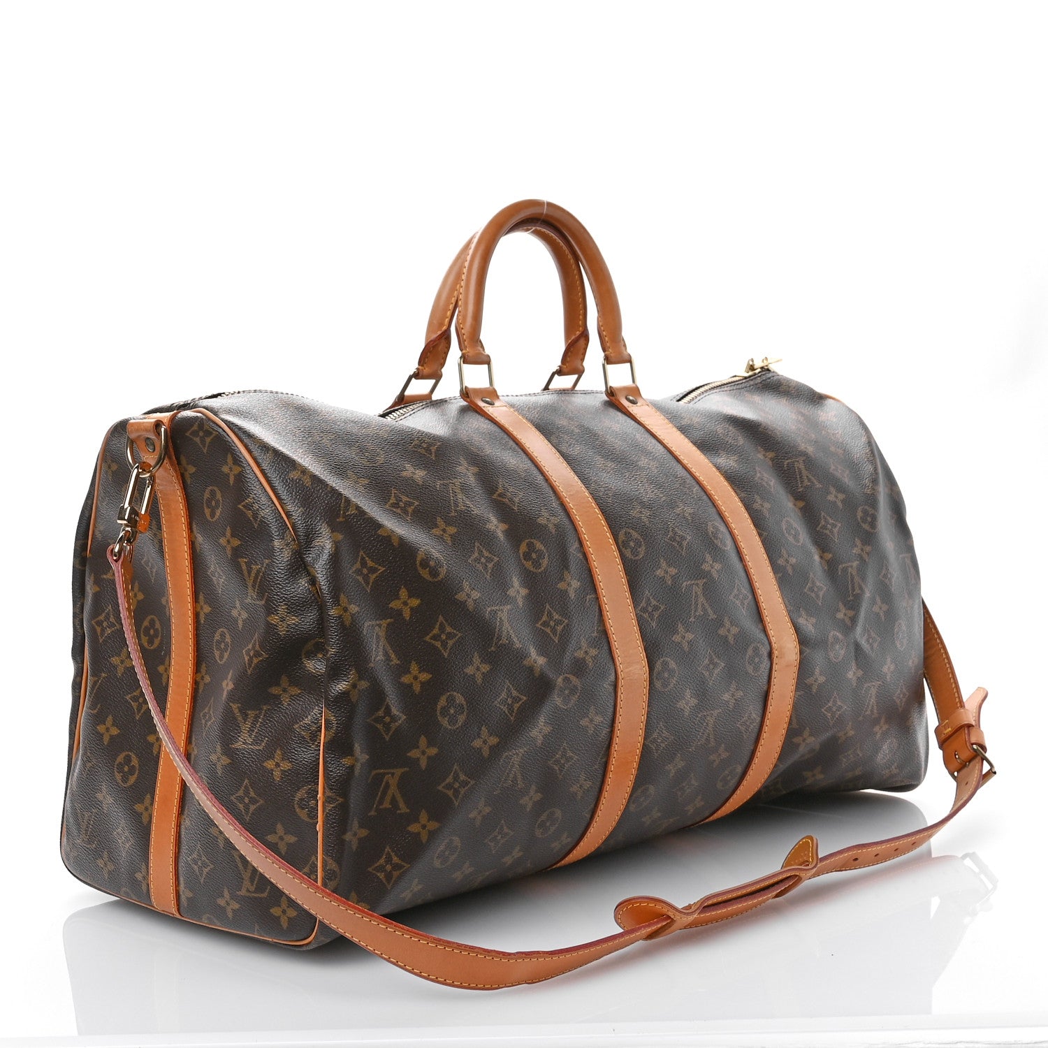 Louis Vuitton Monogram Keepall Bandouliere 55 2 of 11
