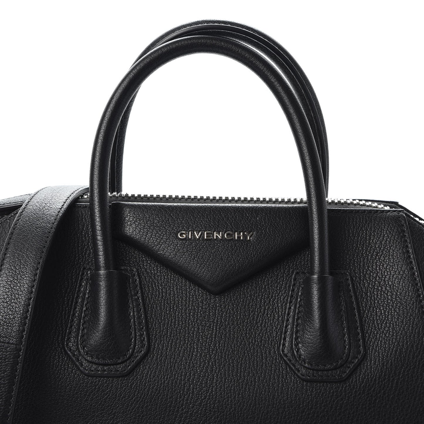Sugar Goatskin Small Antigona Black
