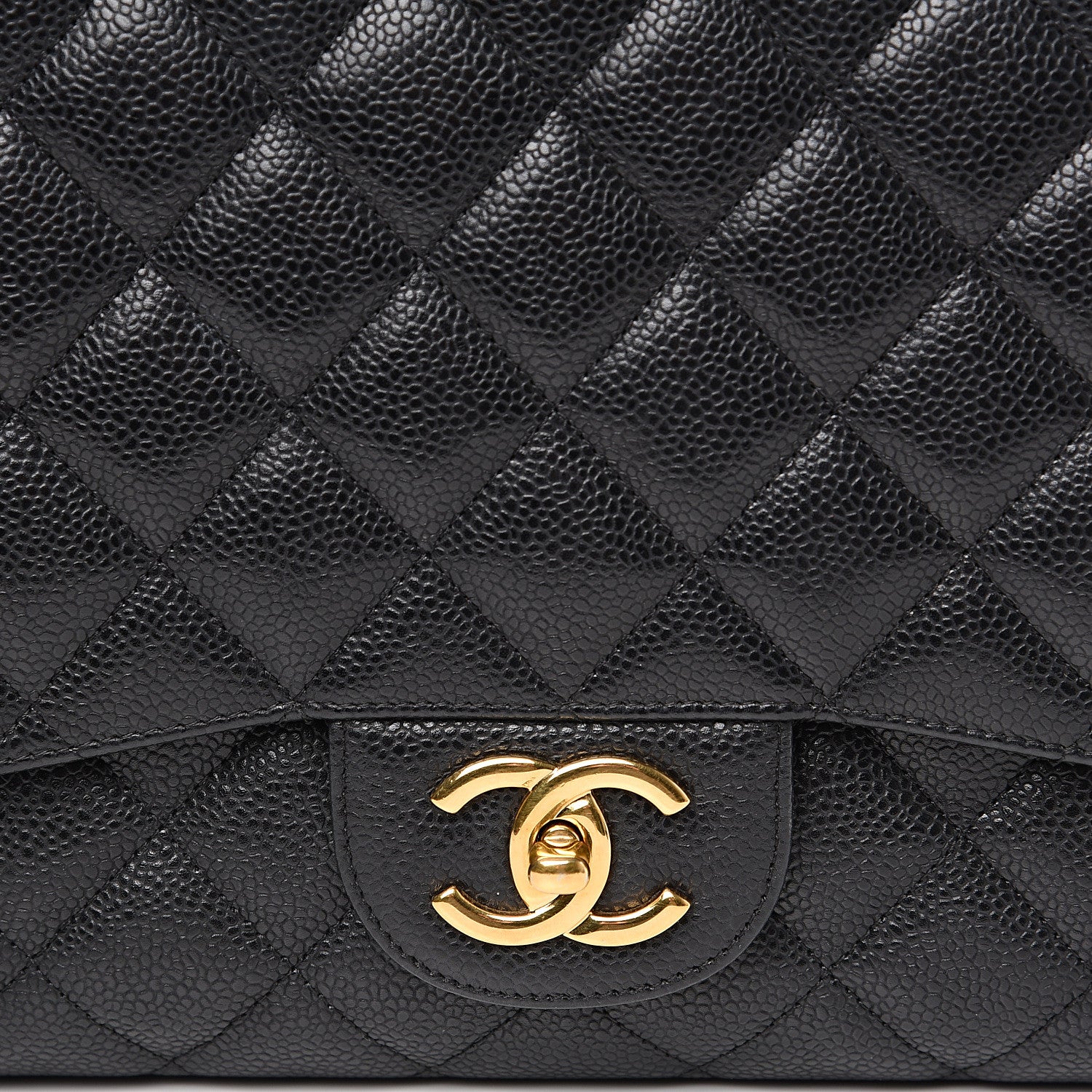 Chanel Caviar Quilted Maxi Double Flap Black 7 of 15