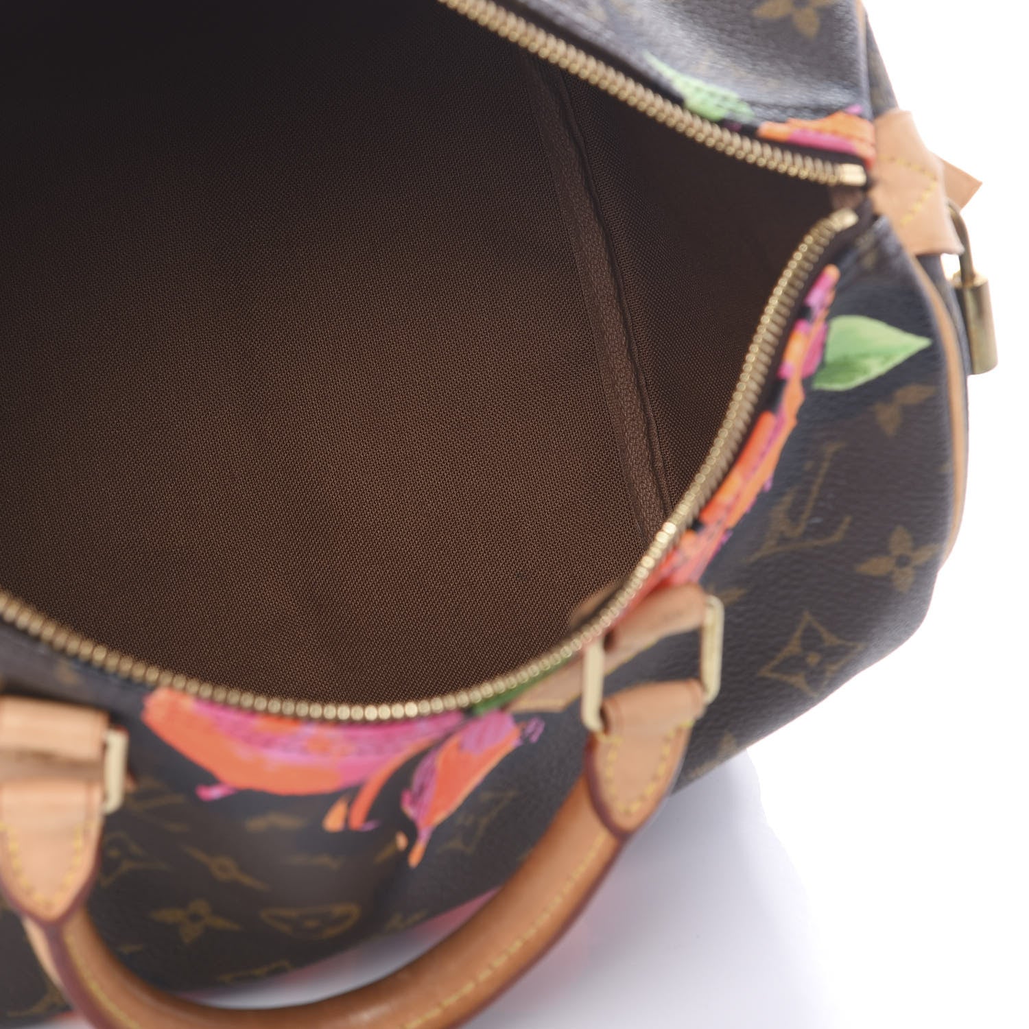 Louis Vuitton Monogram Roses Speedy 30 4 of 11