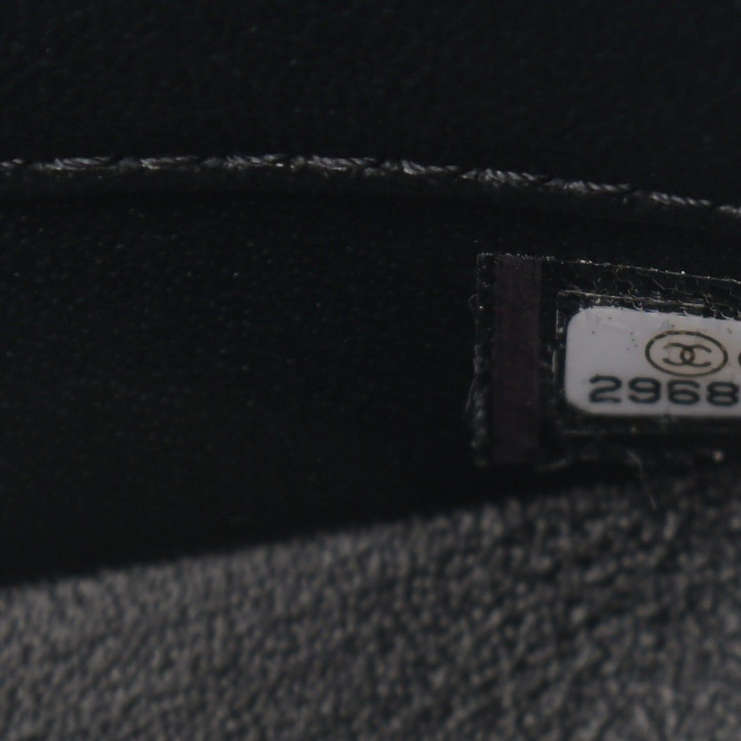 Lambskin Quilted Small Trendy CC Bowling Bag Black